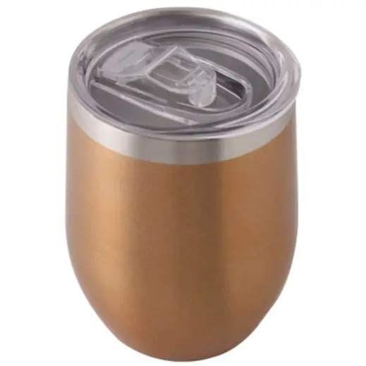 300ml Coffee & Wine Tumbler Copper Top